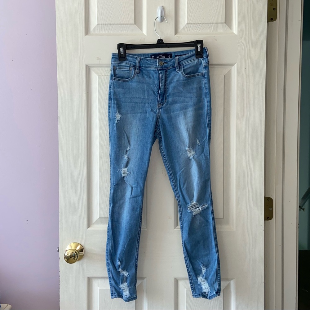 Distressed Hollister Jeans